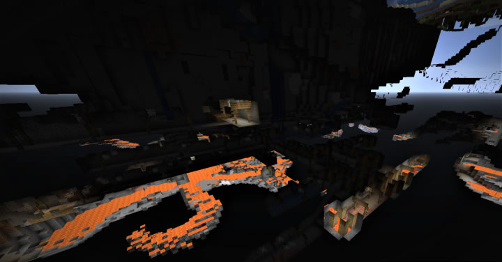 Huge Abandoned Mine Seed for Minecraft 1.14.4