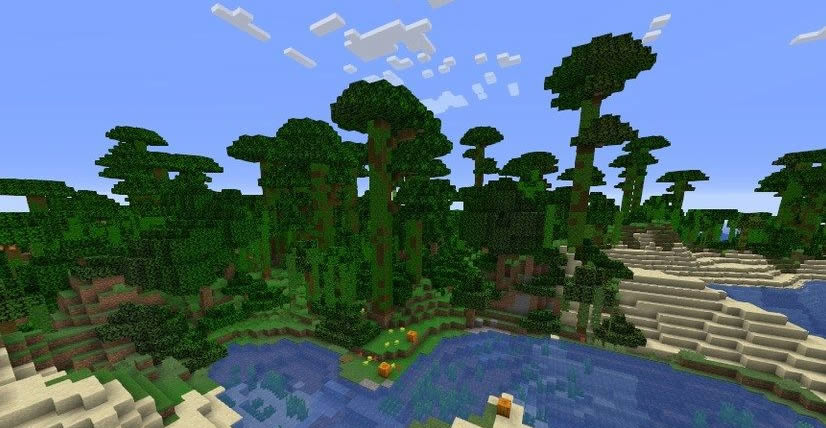 Jungle and Mushroom Islands Seed Screenshot 3