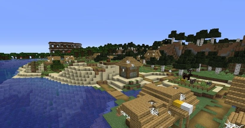 Mansion and Four Villages Seed Screenshot 3