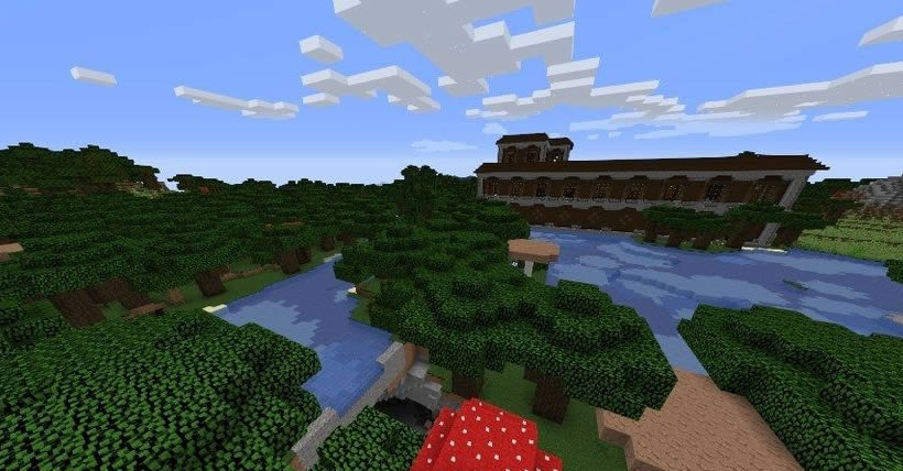 Mansion and Mineshaft Seed for Minecraft 1.15.1/1.14.4