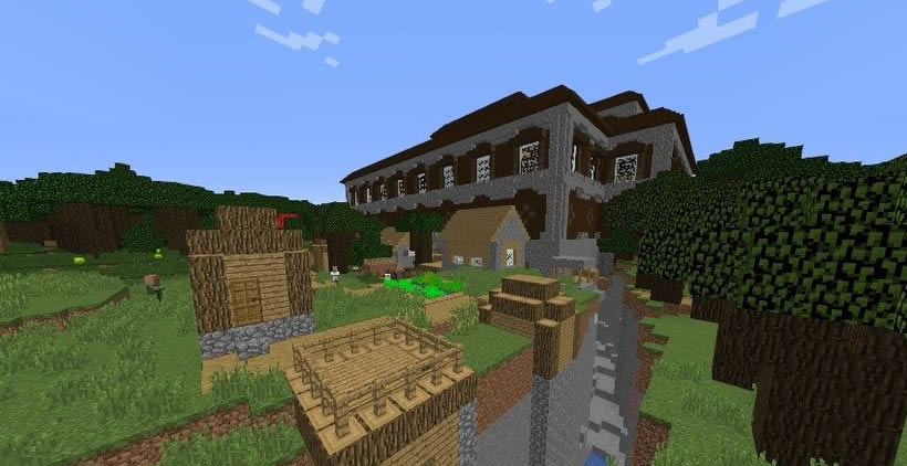 Mansion in the Middle of the Village Seed Screenshot 2