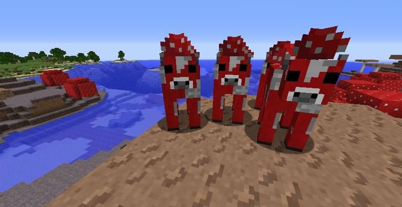 Mushroom Cows Seed for Minecraft 1.12.2