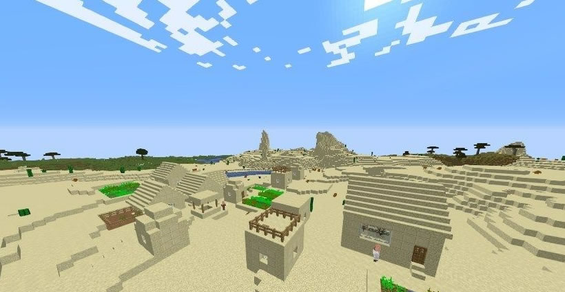 Nine Villages Seed for Minecraft 1.15.2/1.14.4