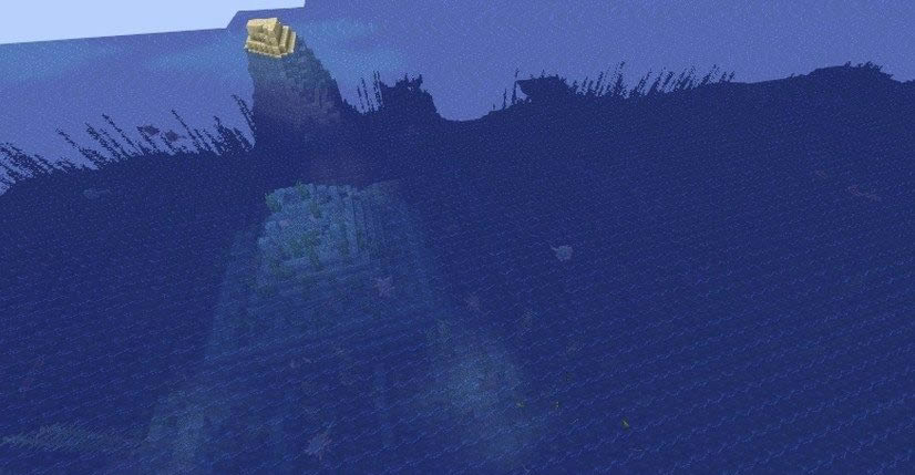 Small Island With Ship Seed Screenshot