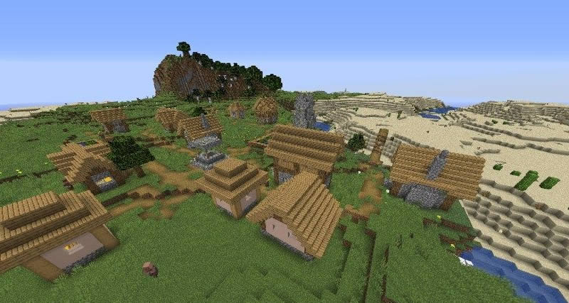 Two Villages and Jungle Temple Seed