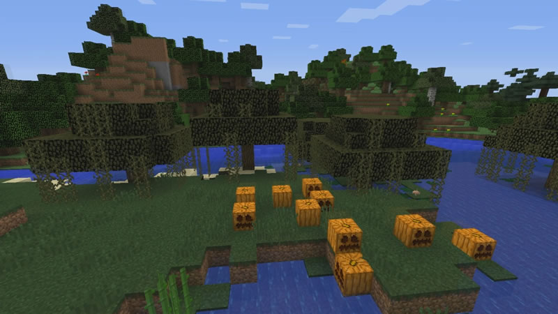 Village with a Great Loot Minecraft Seed Screenshot 2