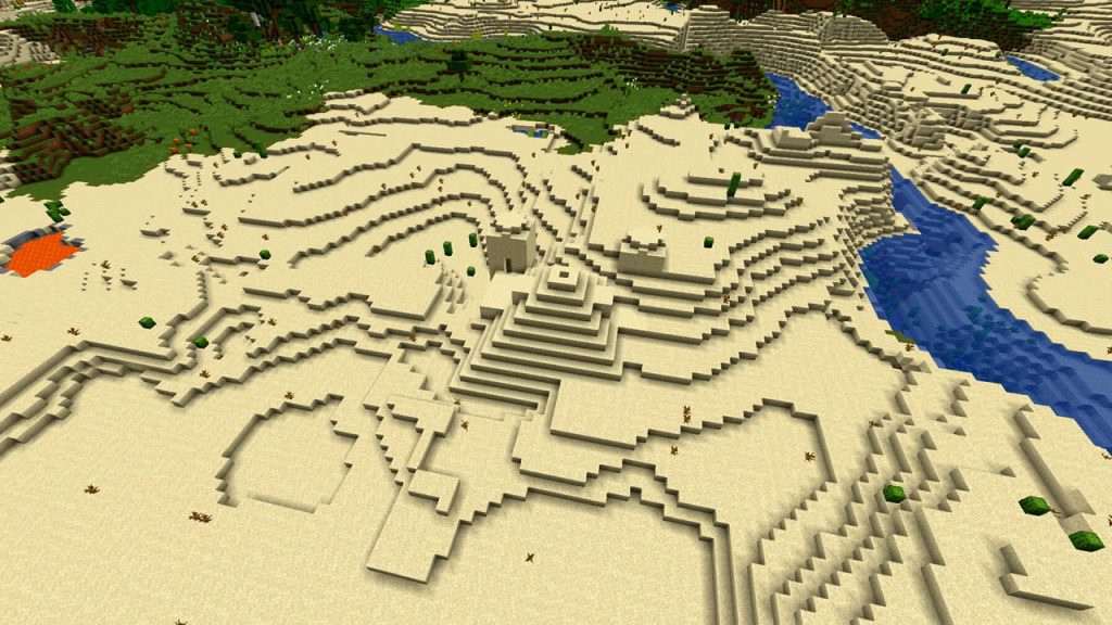 Villages Desert and Jungle Pyramids Seed Screenshot 4