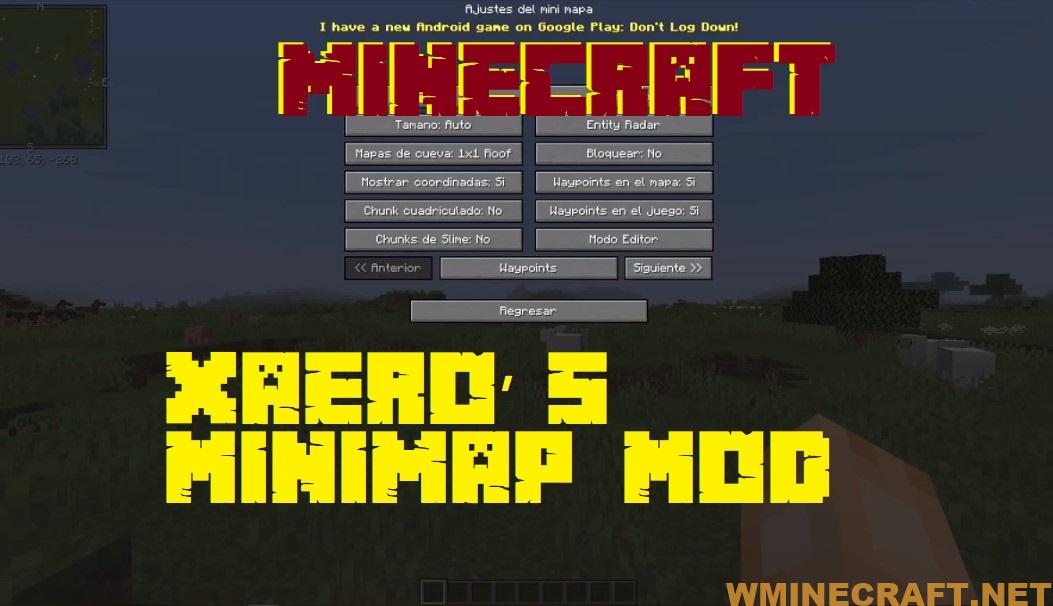 Xaero S Minimap 1 16 5 1 15 2 1 14 4 1 10 2 Radar Minecraft Waypoint World Minecraft