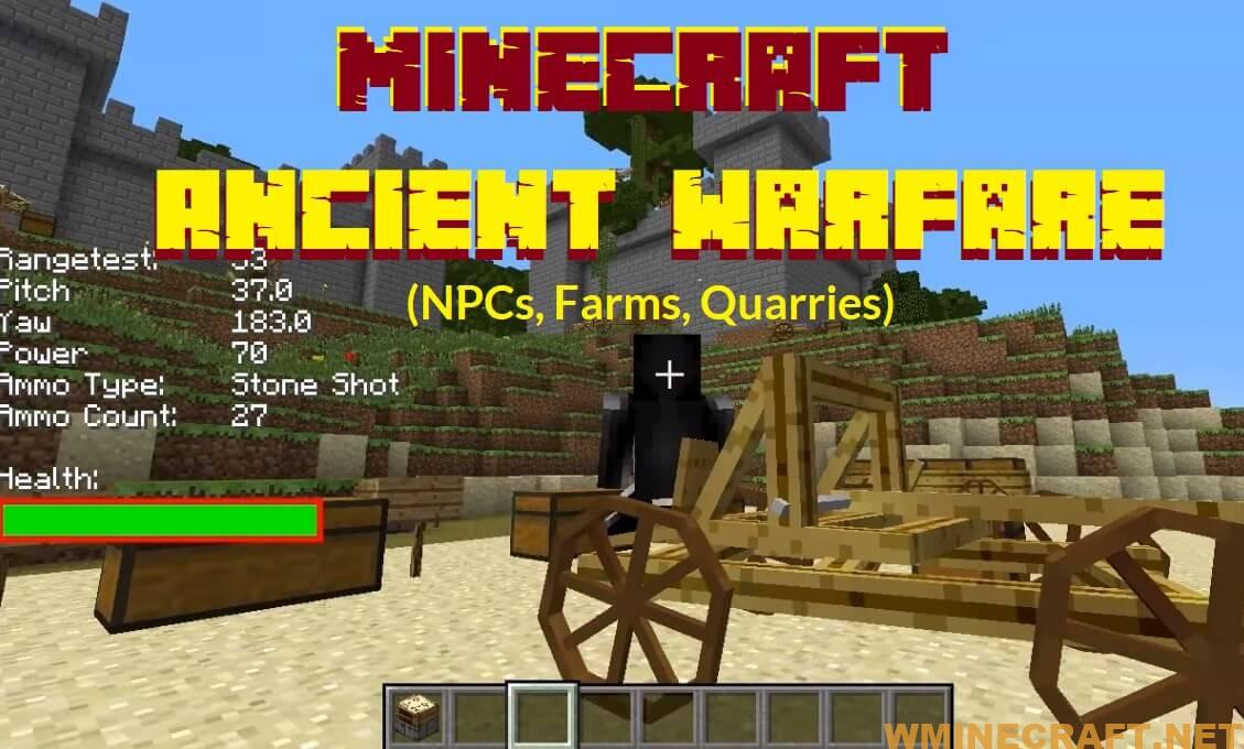 Ancient Warfare Mod 1 16 3 1 12 2 1 7 10 World Minecraft