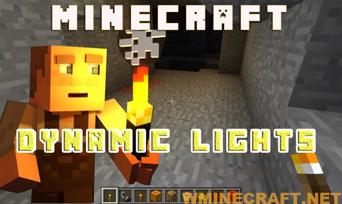 Dynamic Lights Mod 1 16 3 1 14 4 1 12 2 1 7 10 Mod Making Lights In Minecraft World Minecraft
