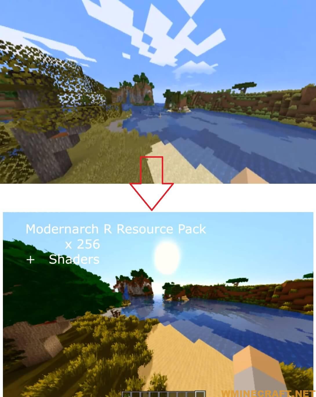 Modernarch R Resource Pack 1 16 3 1 16 2 1 15 2 1 14 4 Wminecraft Net