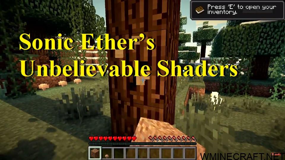 Sonic Ether S Unbelievable Shaders 1 15 2 1 14 4 1 10 2 Seus Shaders