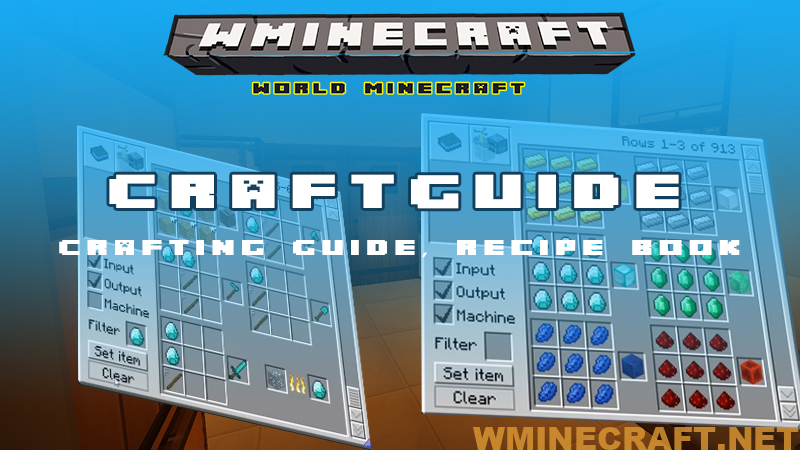 Craftguide Mod 1 12 2 1 10 2 1 7 10 Discover Perfect Things Of Craftguide Mod World Minecraft