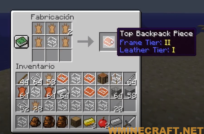 Backpacks Mod 2 2 World Minecraft