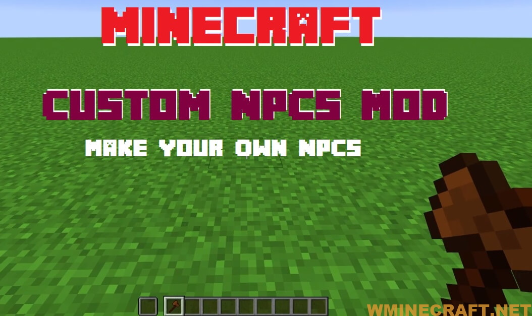 Custom NPCs Mod 1.15.2/1.12.2/1.7.10 for Minecraft