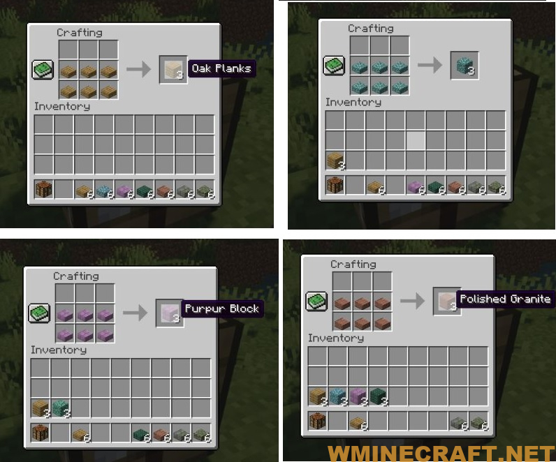 Recipes – Slab to Block Data Pack 1.16.3 - Craft all slabs into blocks