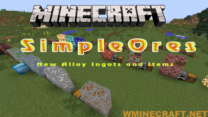 Simpleores Mod 1 16 5 1 15 2 For Minecraft 5 More New Ores World Minecraft