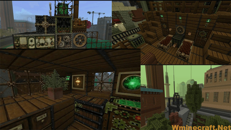 Glimmar Steampunk Resource Pack 3 World Minecraft