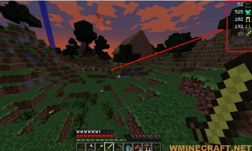 ArmorStatusHUD Mod 1.15.2/1.12.2/1.7.10 features you need to know ...