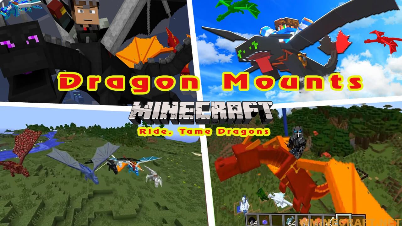 Dragon Mounts Mod 1 12 2 1 7 10 And Dragon Training Methods For You World Minecraft