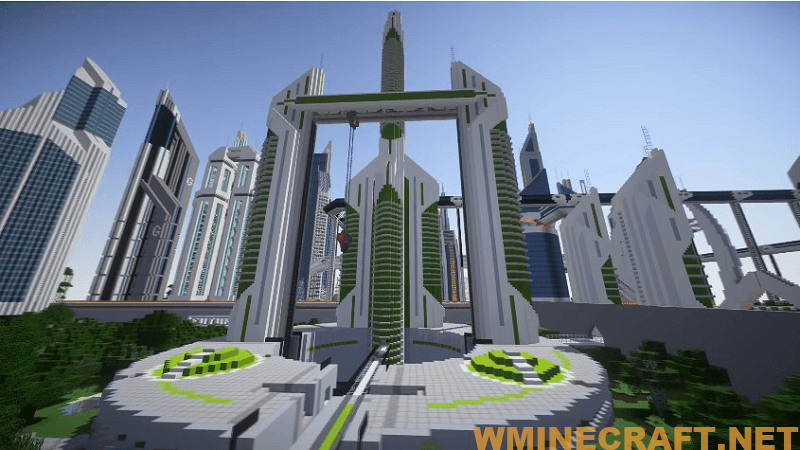 future city map minecraft 1.7.10
