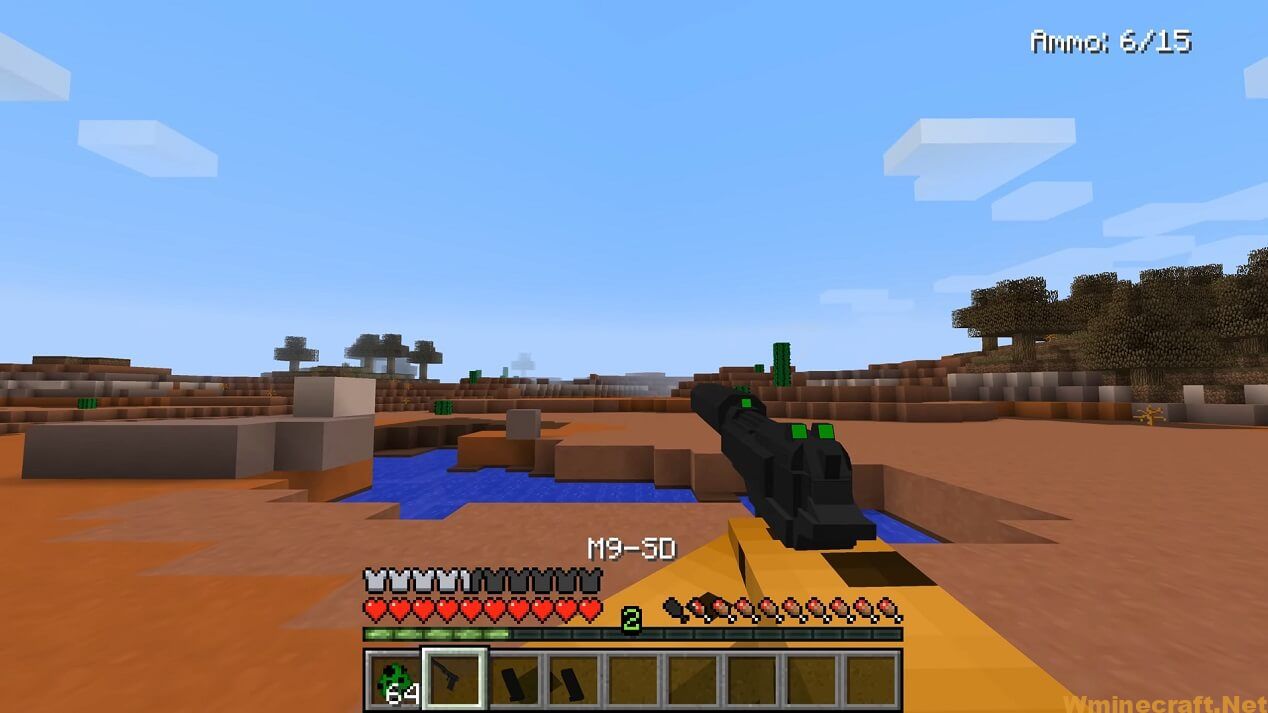 Mw Mod Modern Warfare Mod 1.12.2 - 3D gun model Minecraft - Wminecraft.net