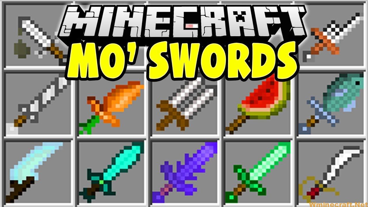 How To Get Mo'Swords Mod 1.12.2/1.10.2  Download & Install Mo'Swords Mod  For Minecraft 1.12.2 