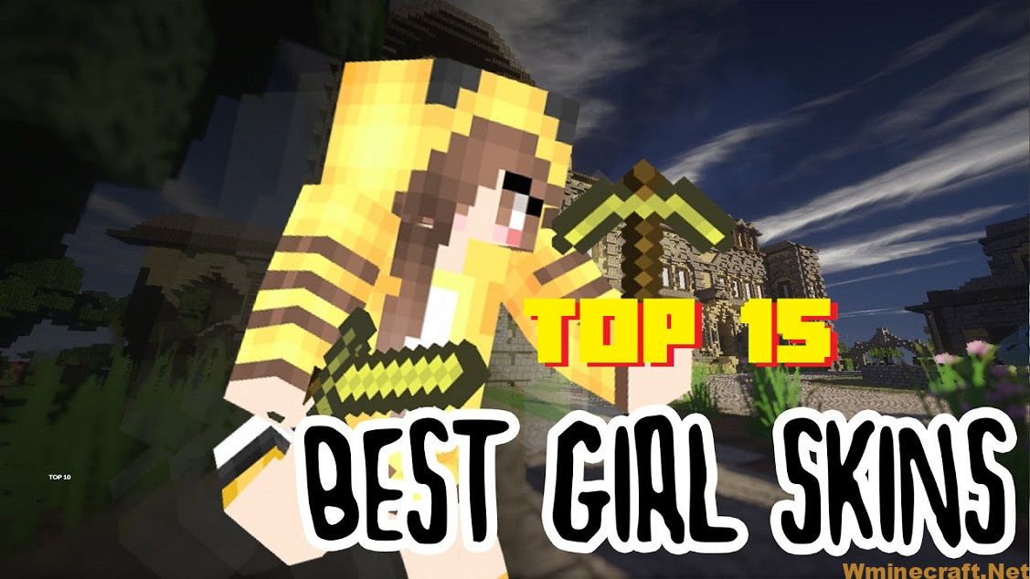 Top 15 Minecraft Skins Girl Best Minecraft Skins World Minecraft