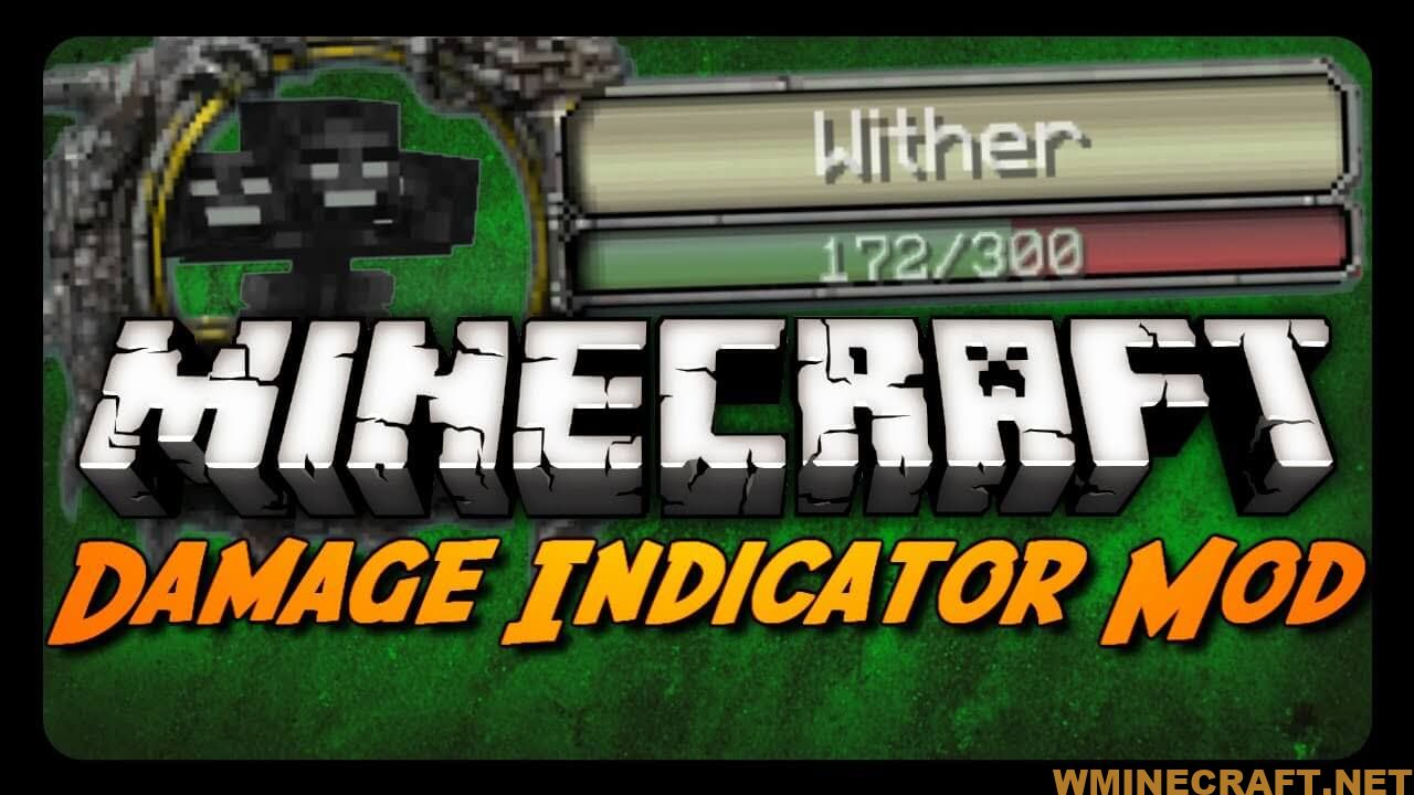 Damage Indicators Mod 1 16 3 1 15 2 By Torocraft S Showing The Health Bars And Damage Stats Wminecraft Net