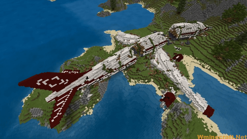 Crashed Minecraft Map By Fall Studios World Minecraft