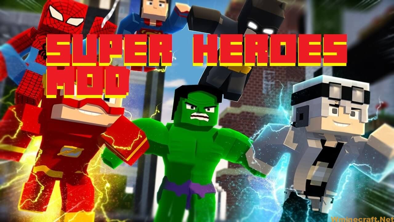 SuperHeroes Unlimited Mod 1.7.10 For Minercraft - Other Games.