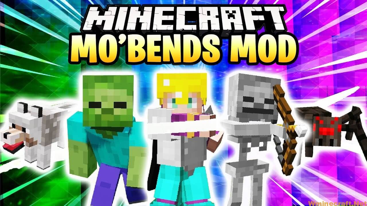 Mo’ Bends Mod 1.12.2 - where you can freely create cool animations for ...