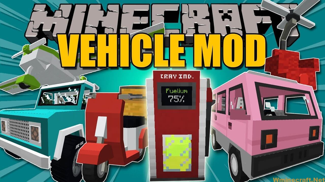 Vehicle Mod 1.16.3 one of the mods you should try (MrCrayfish’s