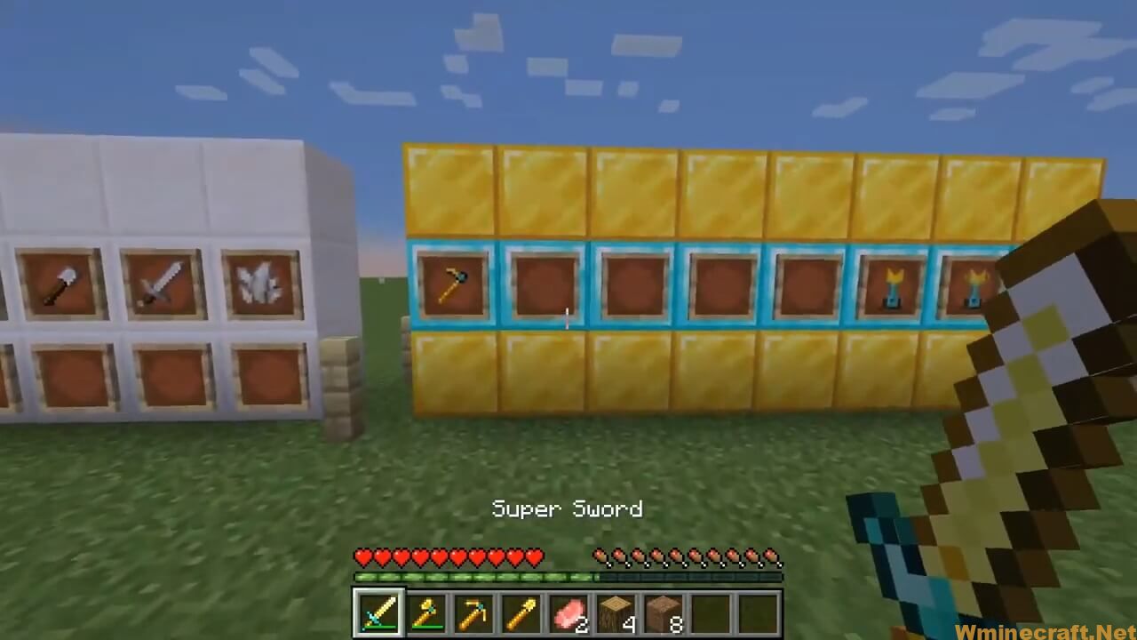 Super Tools Mod 1.16.1 Minecraft (tools, weapons and armor inspired)