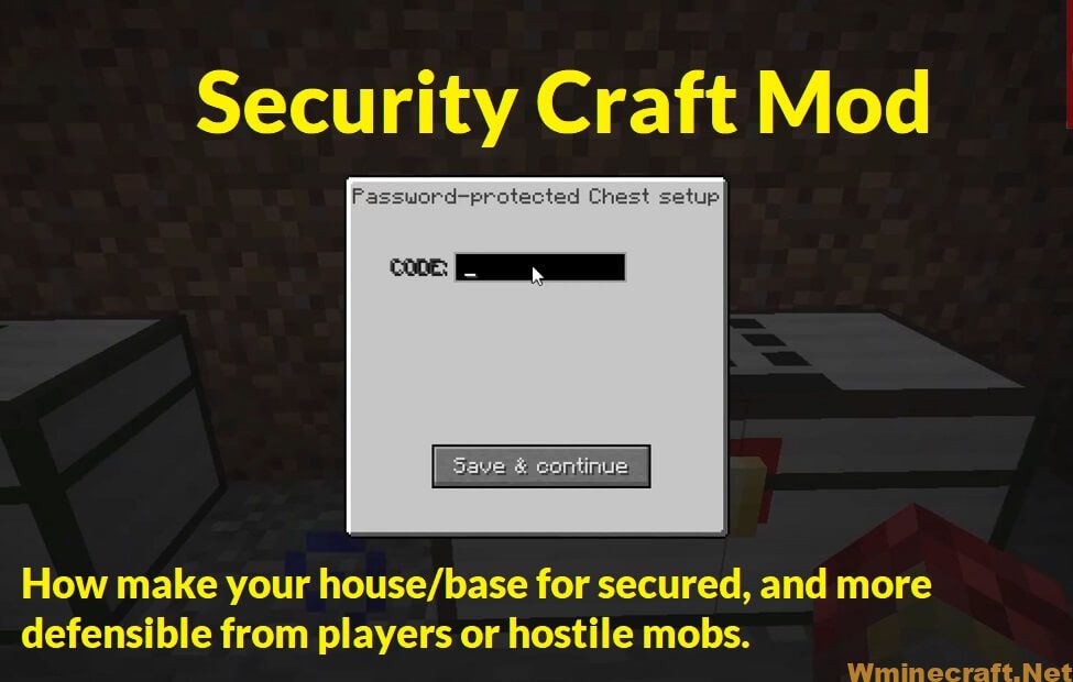Download Security Craft Mod for Minecraft 1.16.4-1.15.2 (Protect our ...