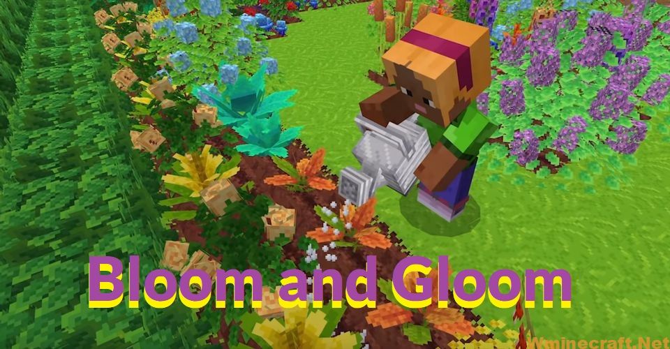 Bloom And Gloom Mod Minecraft Mod Lets You Grow A Pretty Garden World Minecraft