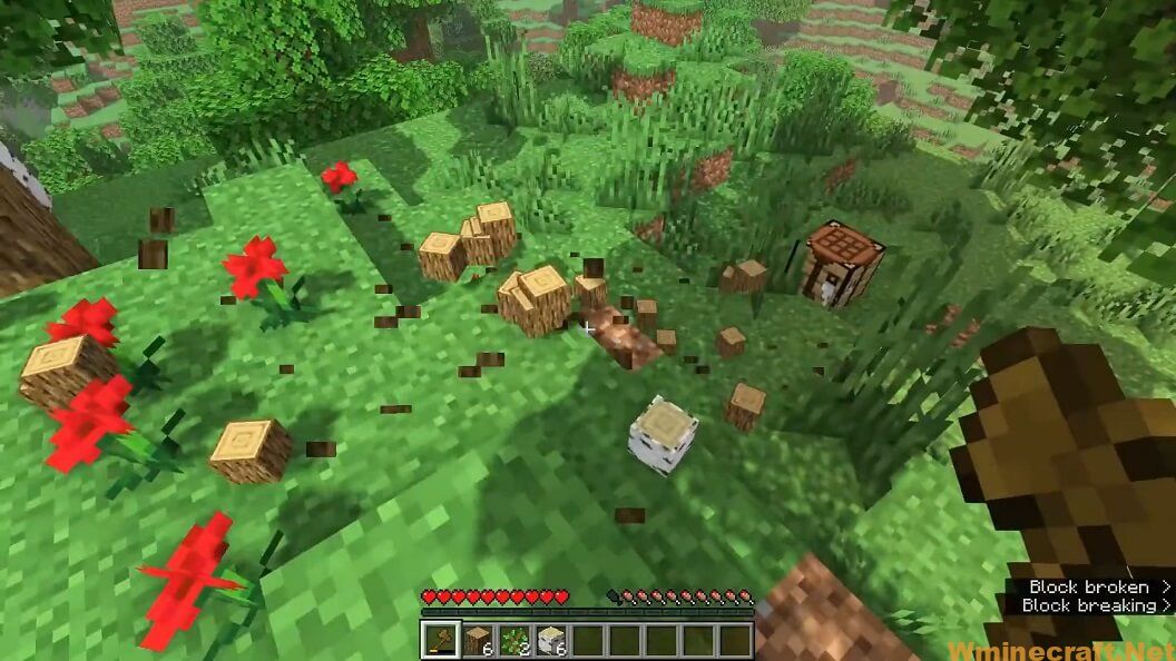 Fallen trees minecraft