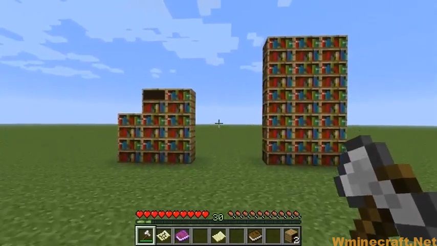 Bookshelf Minecraft Mod 1.16.5/1.15.2/1.14.4 - Wminecraft.net