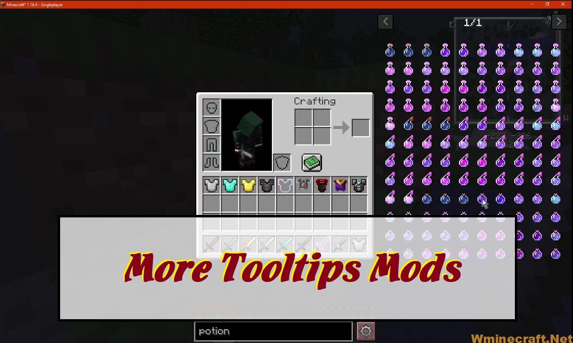 More Tooltips Mod For Minecraft 1 16 4 World Minecraft