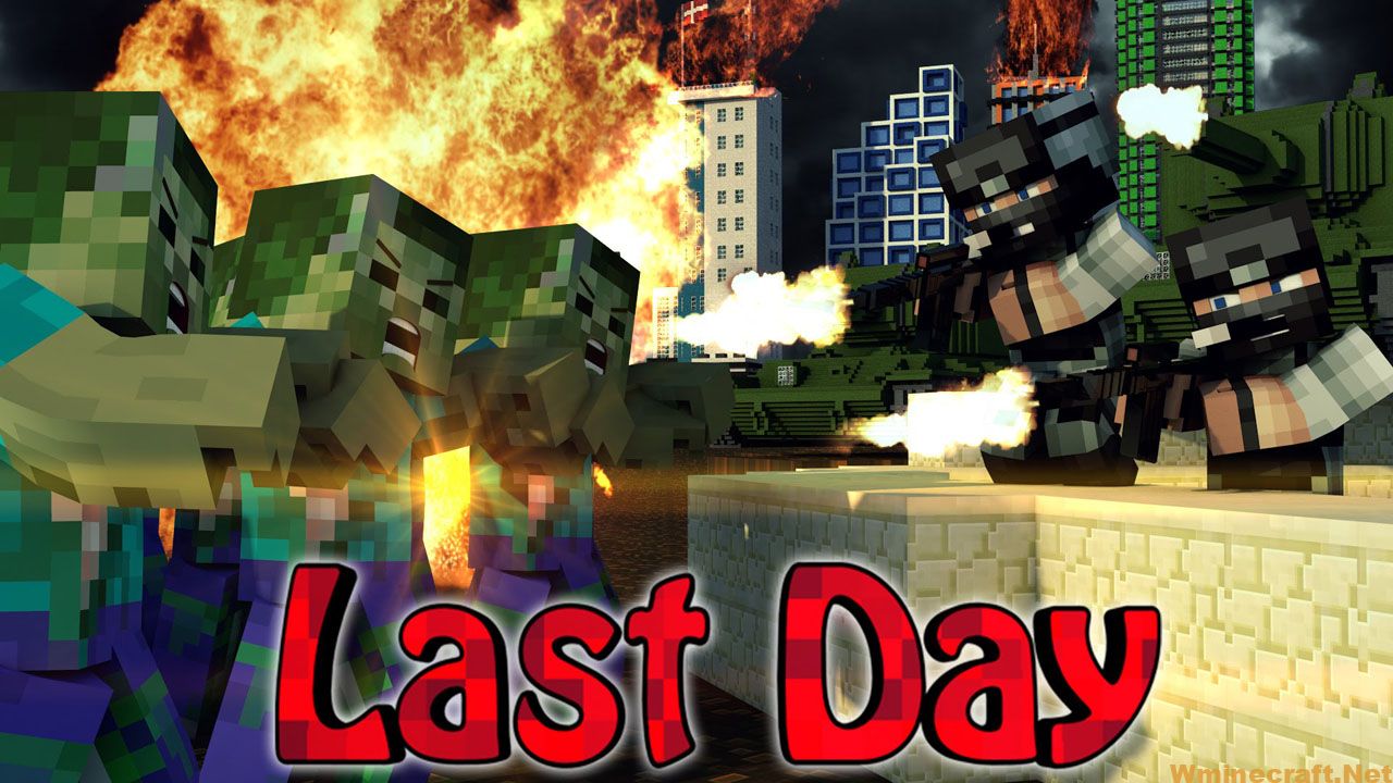 Last Days Mod For Minecraft 1 8 The Best Shooter Mod Wminecraft Net