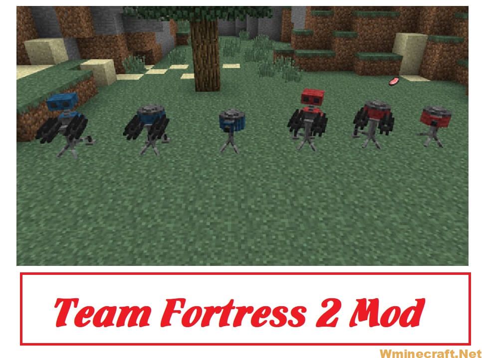 Team Fortress 2 Mod For Minecraft 1 12 2 1 7 10 And 1 7 2 World Minecraft