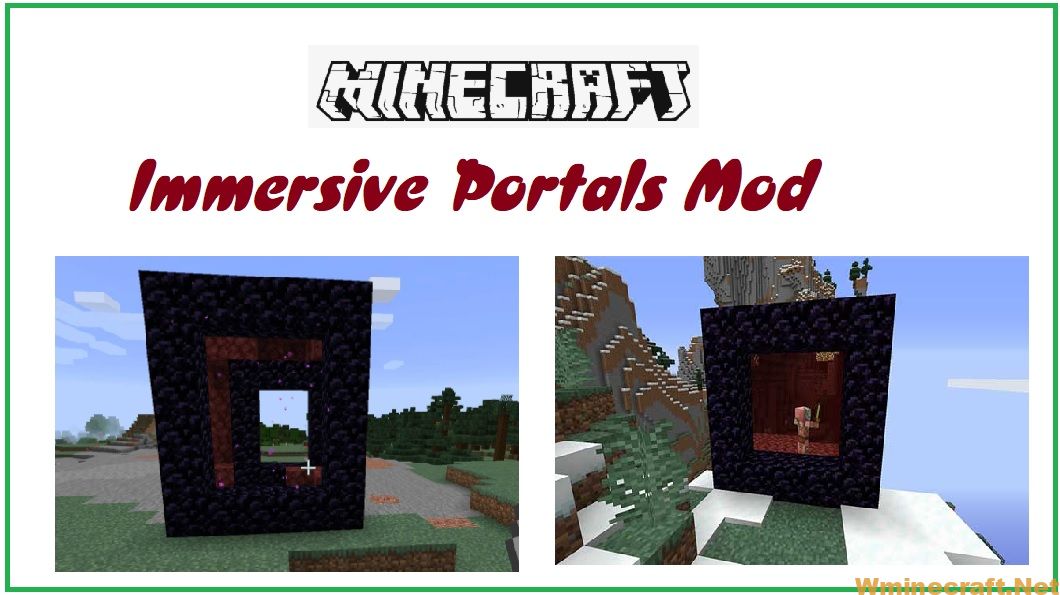 Download Immersive Portals Mod 1 14 4 1 15 2 And 1 16 5 Wminecraft Net