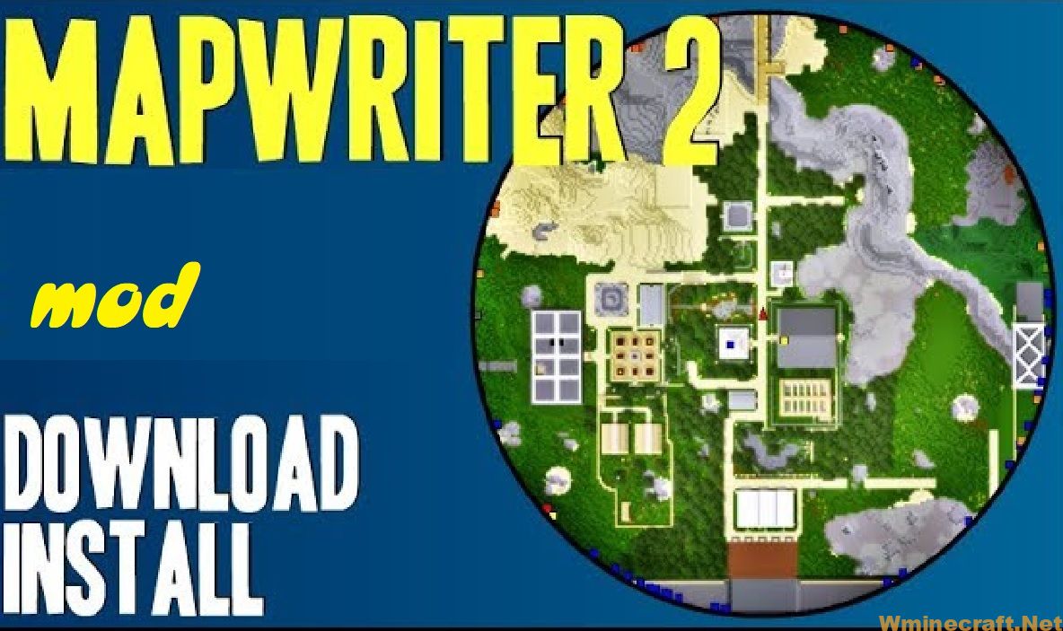 Mapwriter 2 Mod For Minecraft 1 14 4 1 12 2 1 10 2 World Minecraft