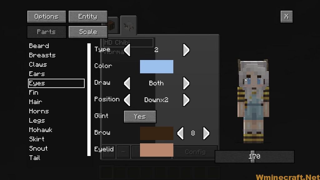 More Player Models Mod (1.19.3, 1.19.2) – Character Creation Screen,  Animations