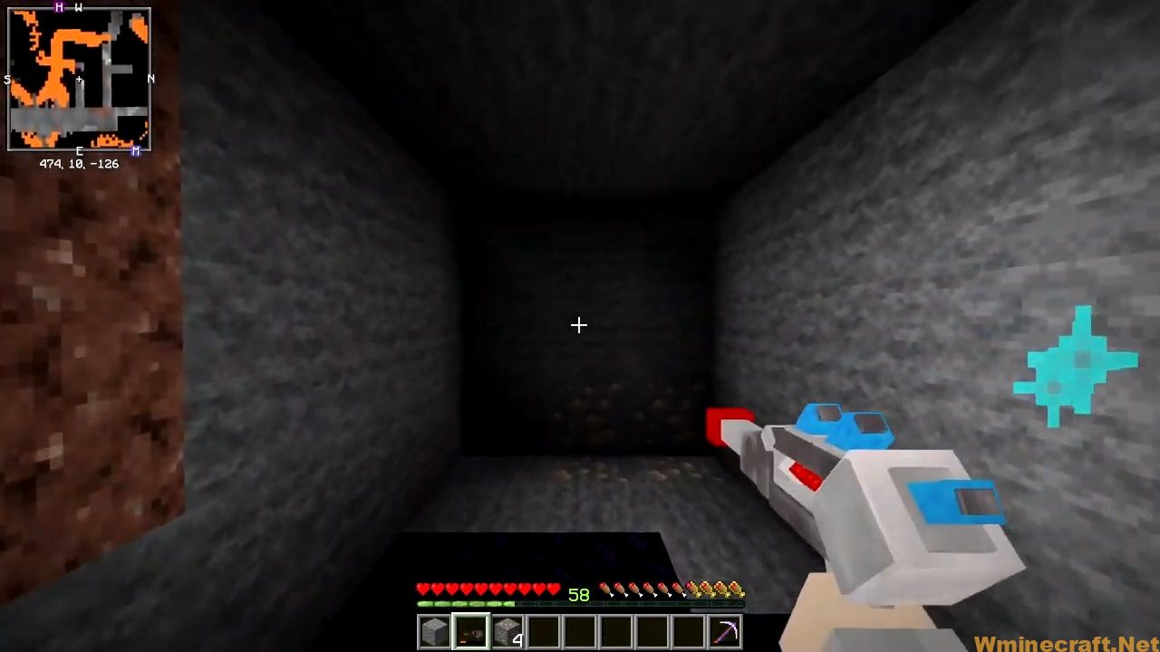 Download Mining Gadgets Mod 1.16.5>1.15.2 Lasers Gun Minecraft