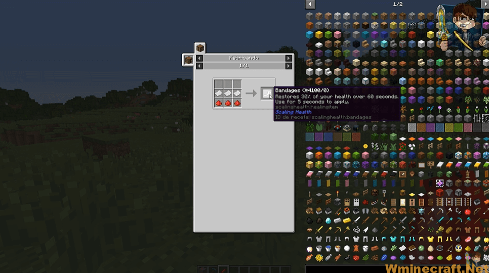 Scaling Health Mod for Minecraft 1.16.5, 1.15.2 --> 1.10.2 - Wminecraft.net
