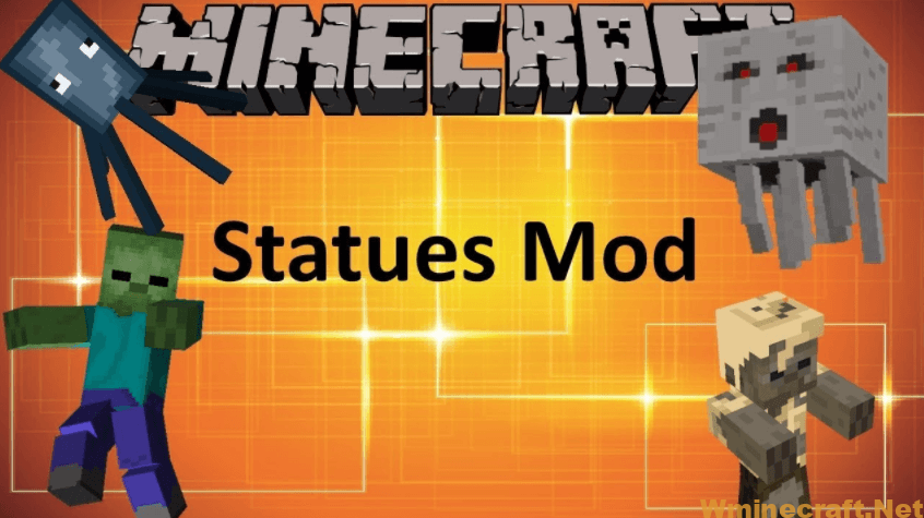 Statues Mod For Minecraft 1 16 5 1 15 2 1 10 2 Wminecraft Net