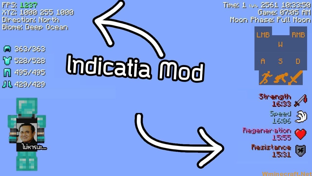Download Indicatia Mod For Mc 1 18 1 17 1 And 1 12 2 Wminecraft Net