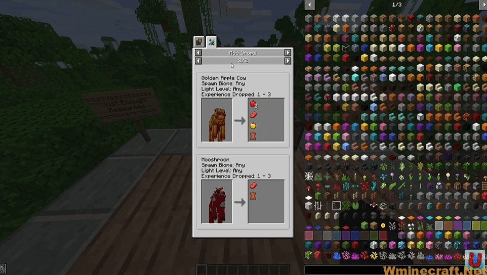 Just Enough Resources Mod 1.16.4 -> 1.12.2 - Mod for efficient resource ...