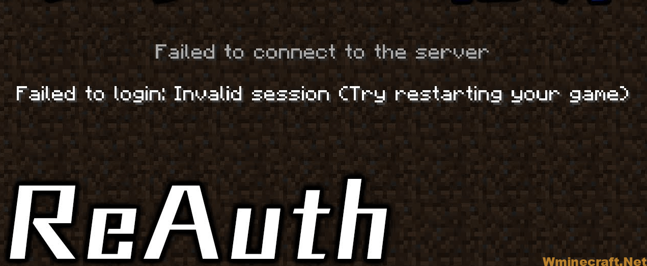 Reauth login minecraft как зарегистрироваться